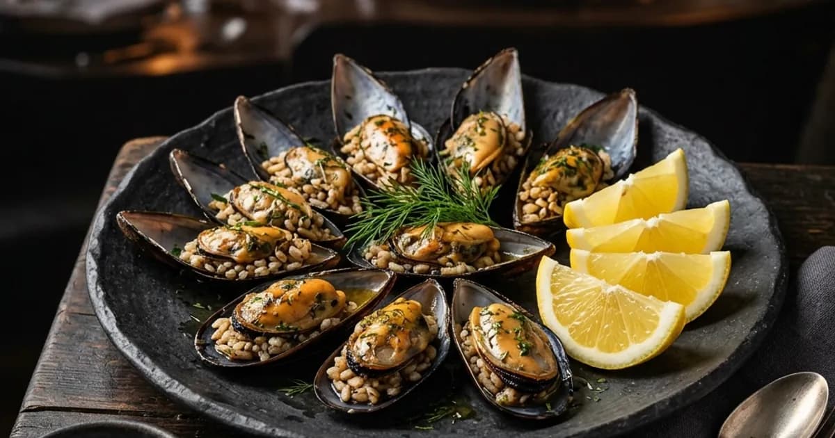 Turkish Stuffed Mussels 2