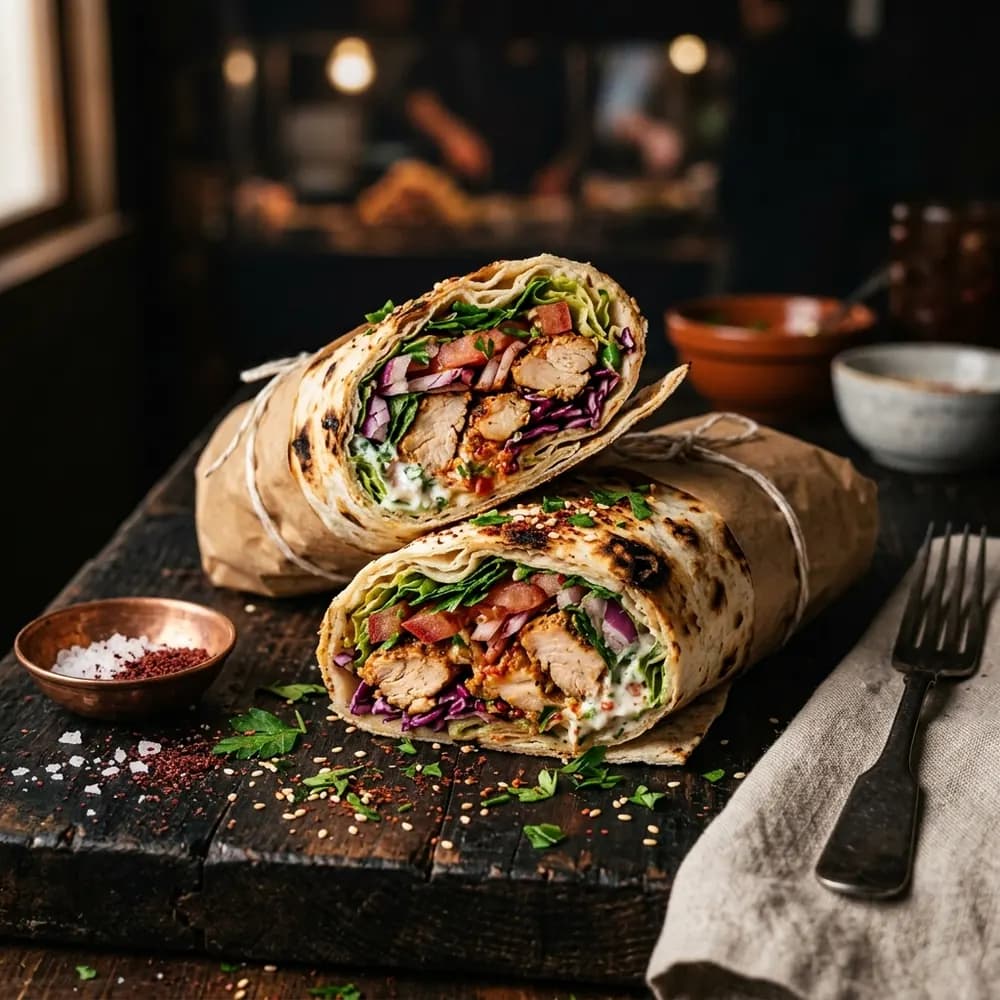 Çiğ Köfte Meal - وجبة تشي كفتة